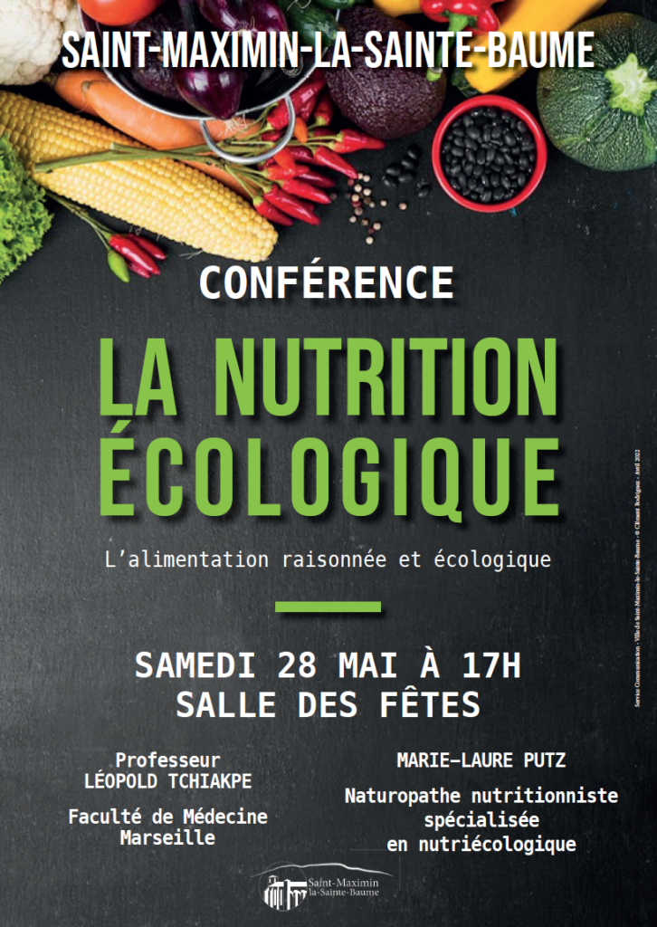 Conférence "La nutrition écologique" @ Salle des fêtes