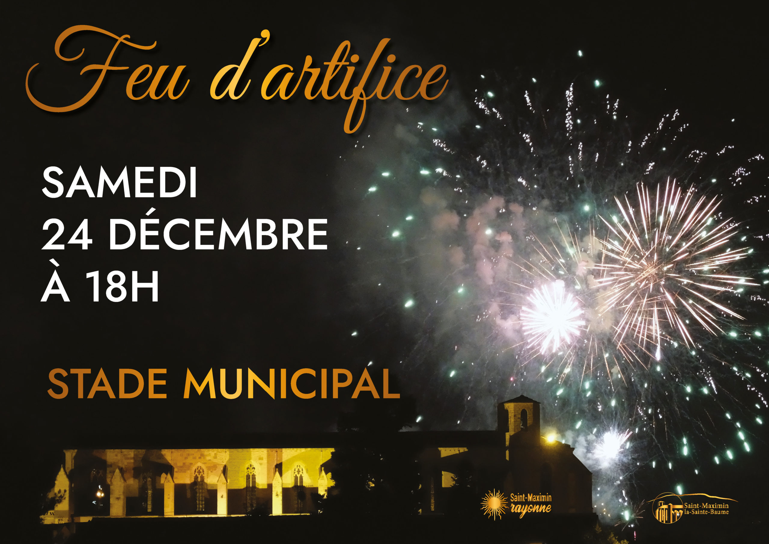 Feu D artifice Saint Maximin La Sainte Baume