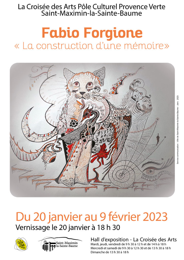 "La construction d'une mémoire" - Fabio Forgione (exposition) @ La Croisée des Arts