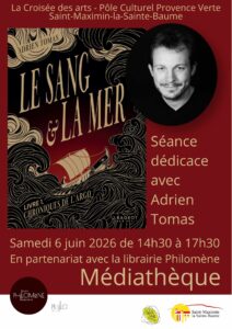 Séance dédicace avec Adrien Tomas à la Médiathèque @ Médiathèque