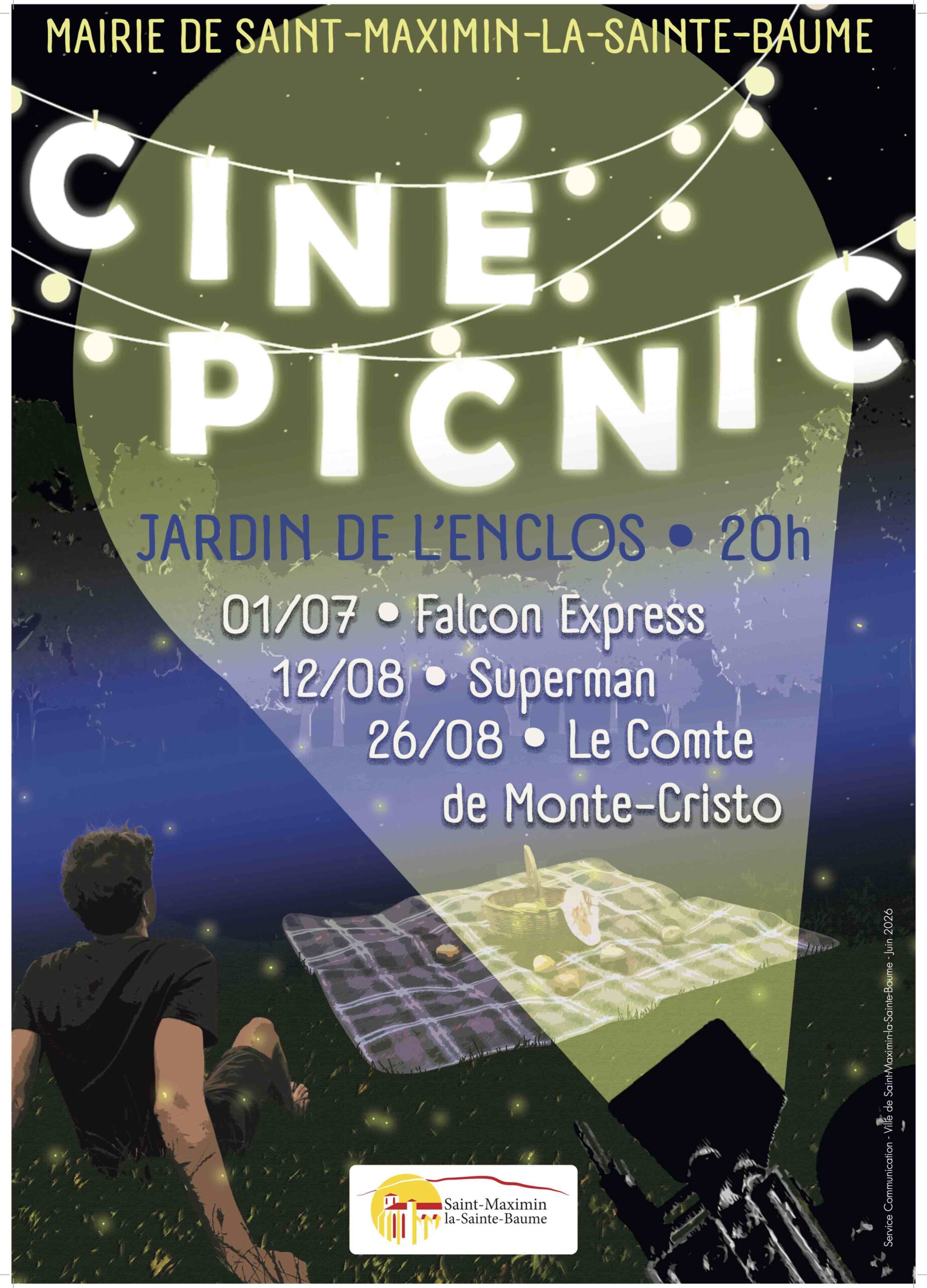 Ciné picnic @ Jardin de l'enclos