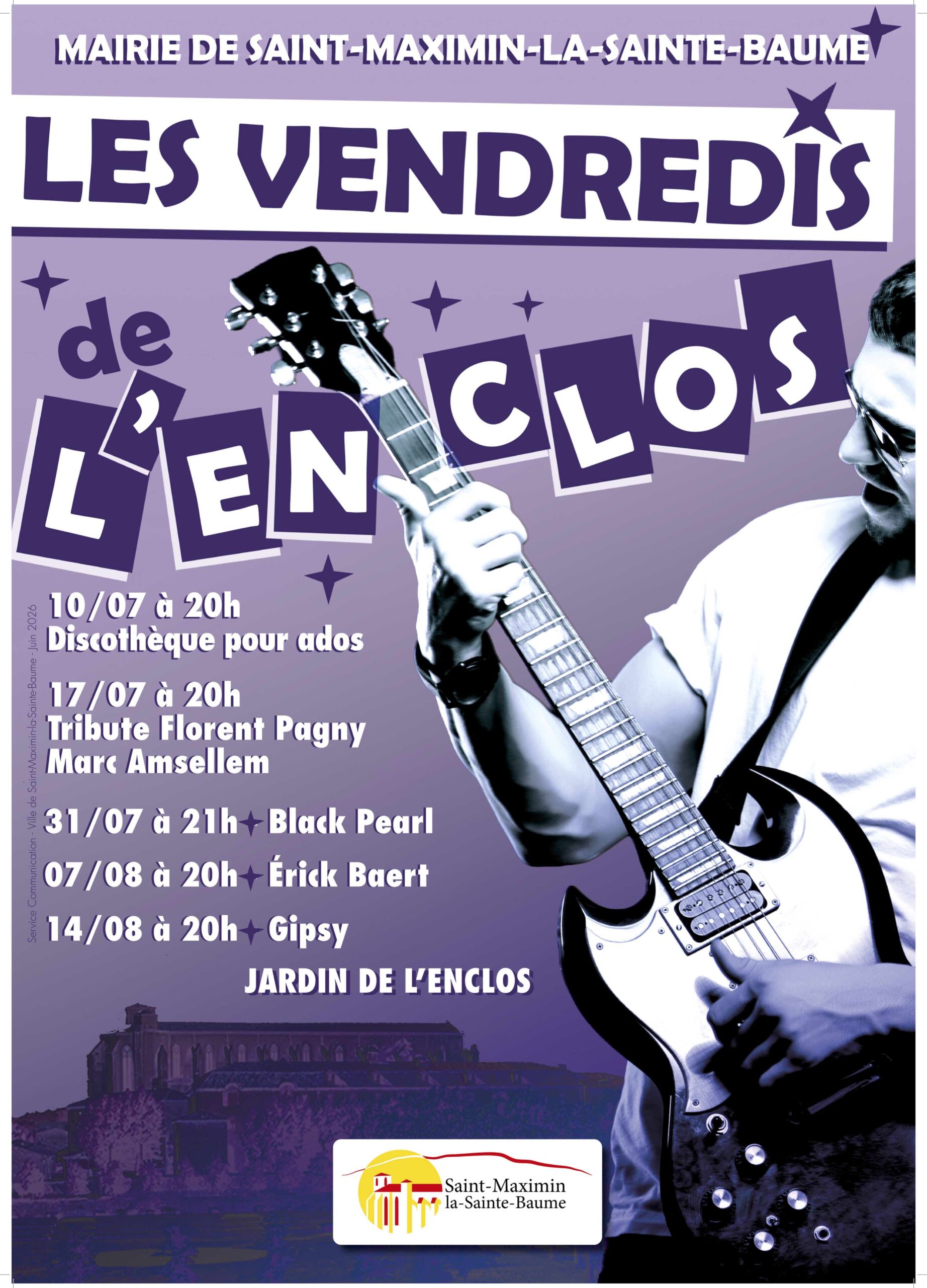 Les vendredis de l'enclos @ Jardin de l'enclos