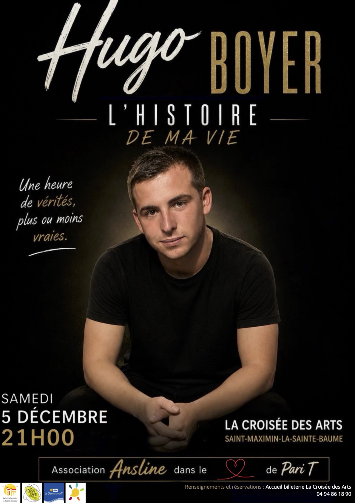 Hugo, seul en scène @ La Croisée des Arts