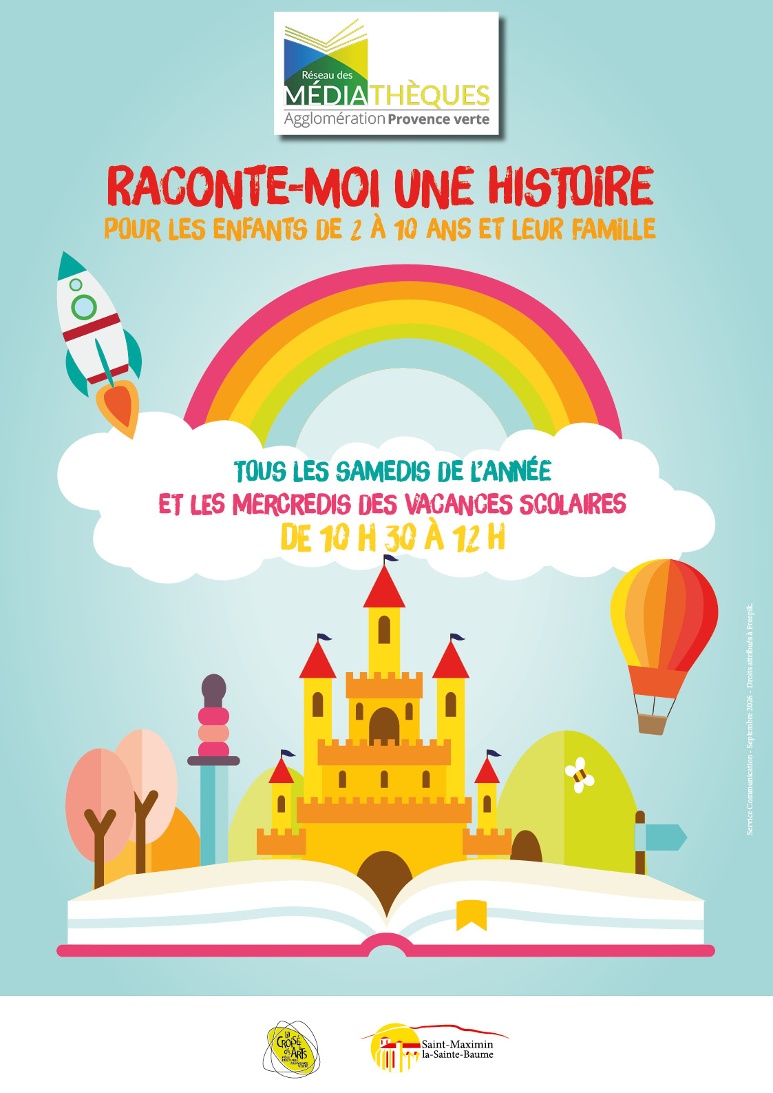 " Raconte-moi une histoire " @ Médiathèque