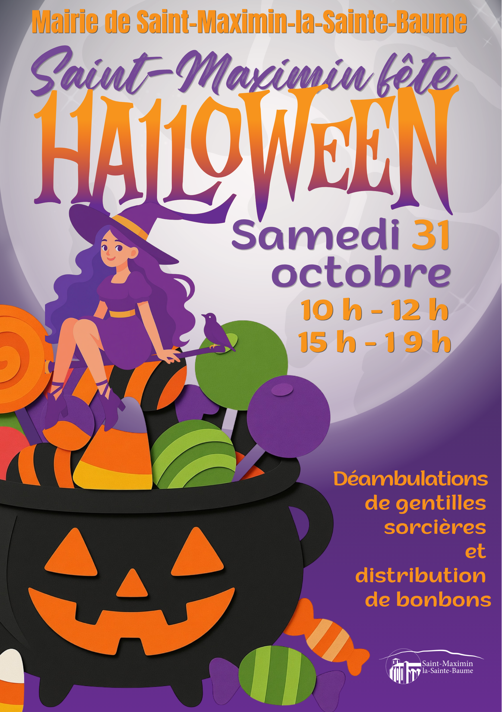 Saint-Maximin fête Halloween @ Centre-ville